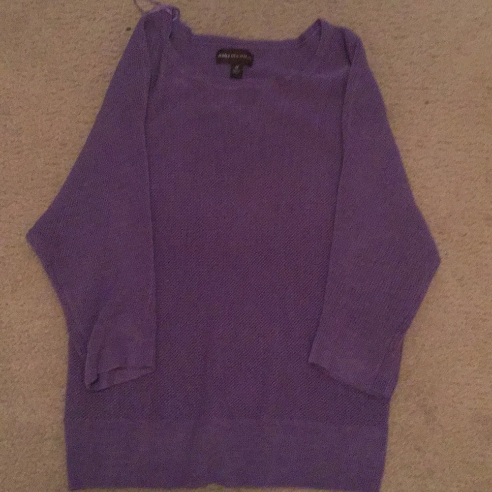 Purple sweater